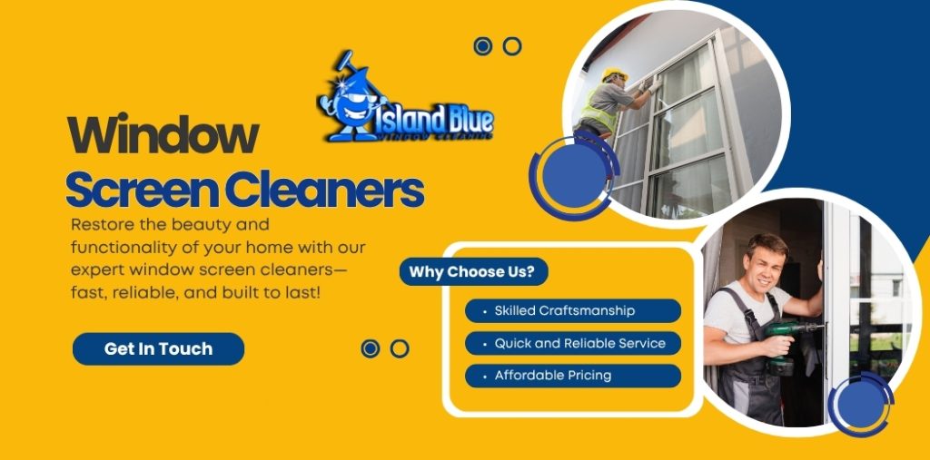 Window Screen Cleaners
